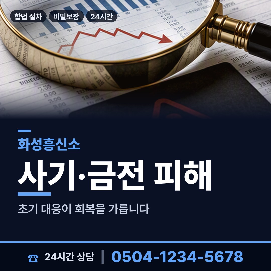 화성 진안동 외도흥신소 상담 안내